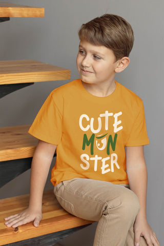 Cute Monster - Roundneck Graphic Tee