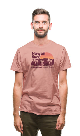 Hawaii Surf - Roundneck Graphic Tee