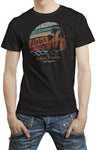 Aloha Surfing Paradise - Roundneck Graphic Tee