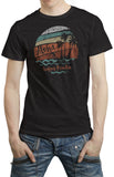 Aloha Surfing Paradise - Roundneck Graphic Tee