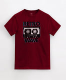 Retro Wave - Roundneck Graphic Tee